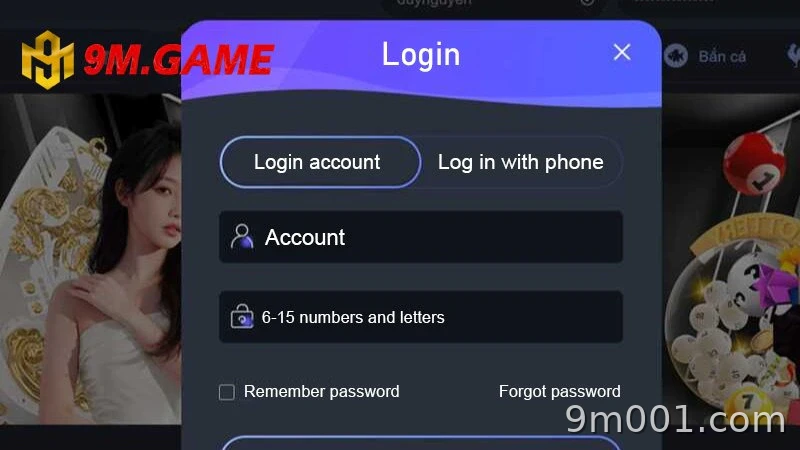 Clear guide for beginners to log into 9M